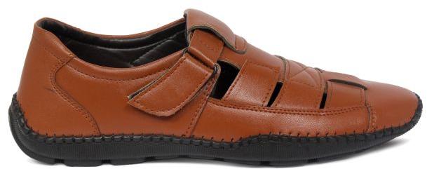 Mens Brown Leather Casual Shoes at Rs 350 / Pair in Agra | Brown Trade