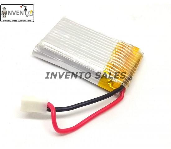 3.7V 650mah Lithium Polymer Battery, for Mini Drones, Pocket Camera, Quadcopter, Helicopter, RC Car, RC Planes