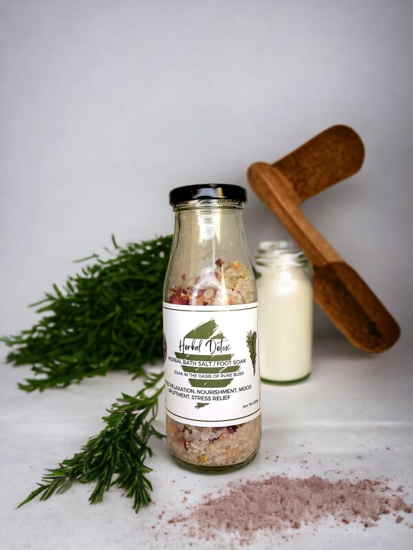 Herbal Detox Herbal Bath Salt, Feature : Non Harmful, Organic, Aromatic, Spa Therapy