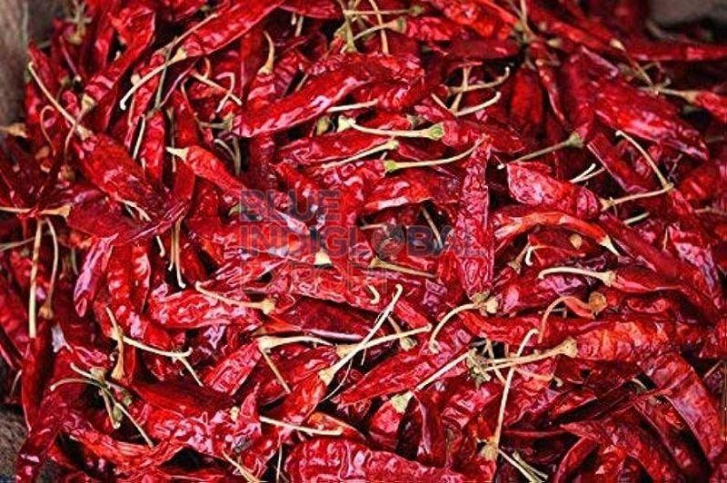 Solid Raw Dried Red Chilli, For Spices, Cooking, Grade Standard : Food Grade
