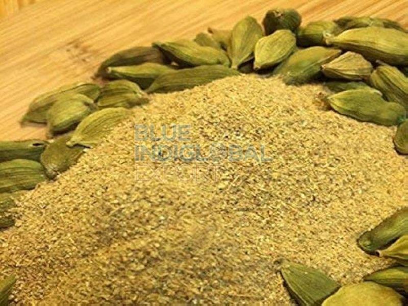 Light Brown Natural Green Cardamom Powder, for Cooking Use, Packaging Size : 500gm, 1kg, 2kg 5kg