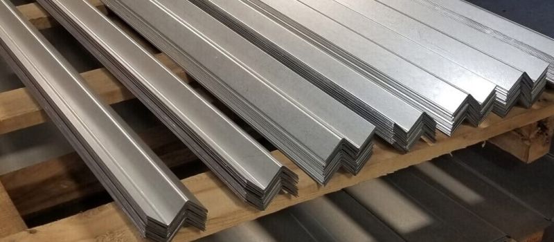 316 Grade Stainless Steel Angle, for Industrial, Color : Silver