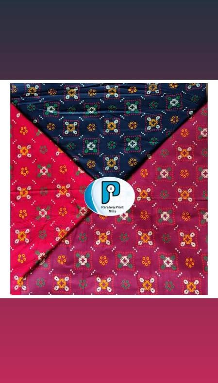 Gujri Print Nighty Fabric