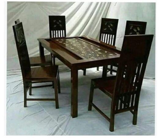 wooden dining table