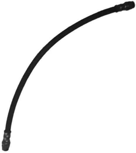 Black Round Duster Front Brake Hose Pipe, for Automobile Parts
