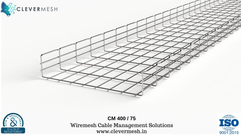 SS304 Wiremesh Cable Trays, for Industrial / Commercial, Feature : SS/ GI