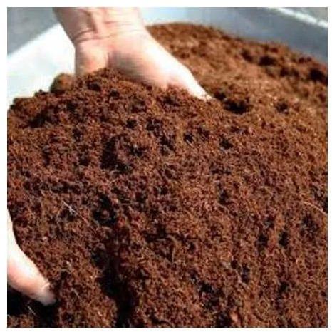 Brown Organic Cocopeat Powder, for Agriculture, Packaging Type : Plastic Bag