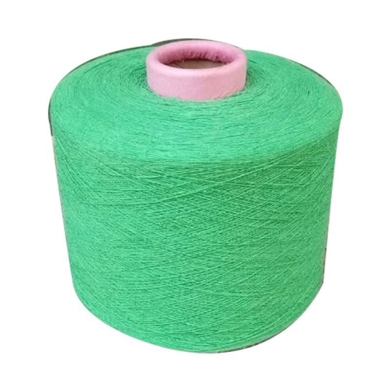 Green Cotton Yarn, for Textile Industry, Pattern : Dyed