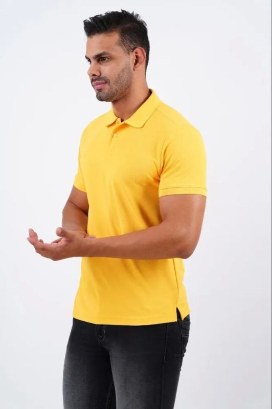 Plain Mens Polo T Shirt, for Casual