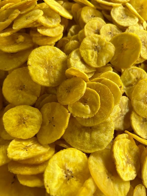 Brownish Sweet Banana Chips, For Human Consumption, Shelf Life : 60