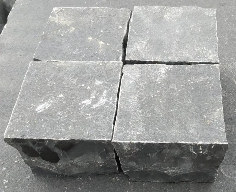 Rectangular Solid Non Polished Black Basalt Stone Block, Feature : Crack Resistance, Optimum Strength