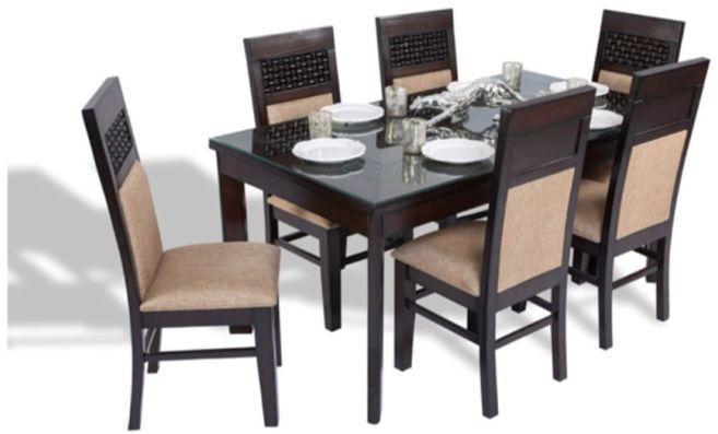 Alankar Six Sectar Wood Dining table, for Watapps