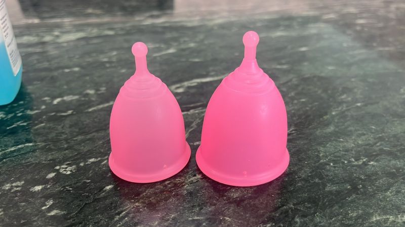 Bulk Silicone Medical Grade menstrual cup, Size : 10ml, 15ml, 25ml