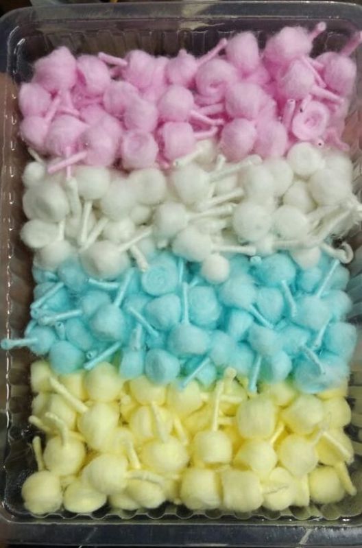 Round Multi Colour Cotton Wicks