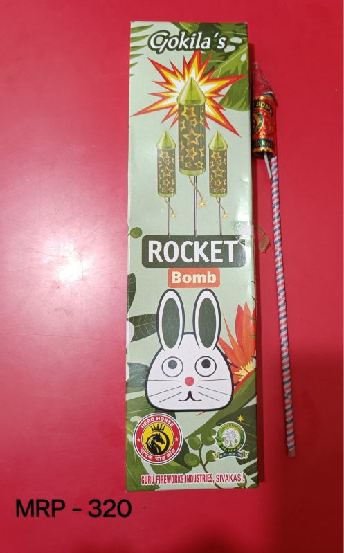 Hero Horse Rocket Bomb, for Birthday, Events, Functions, Occasion, Party, Packaging Type : Paper Box