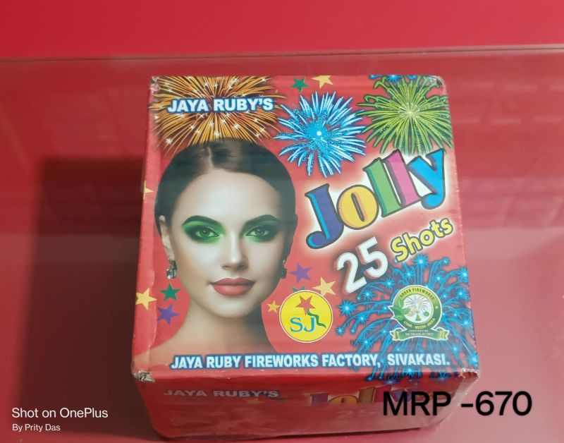 Jaya Ruby Jolly 25 Sky Shot Crackers