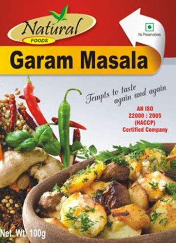 Natural Garam Masala, for Prepare Non Veg Curry, Cutlet, Samosa, Veg Curry Etc, Form : Powder