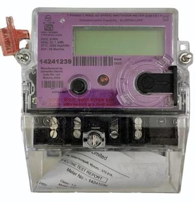 1 phase LPRF Energy meters, Certification : CE Certified