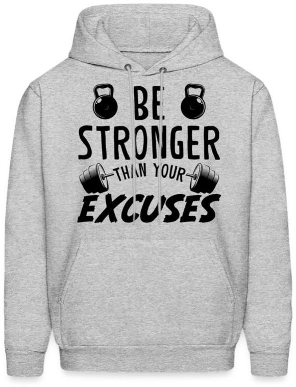 Ladies Black Gym Hoodie