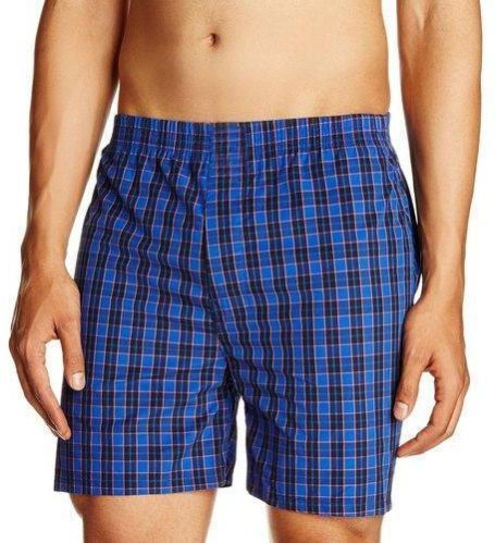 Mens Checked Boxer Shorts