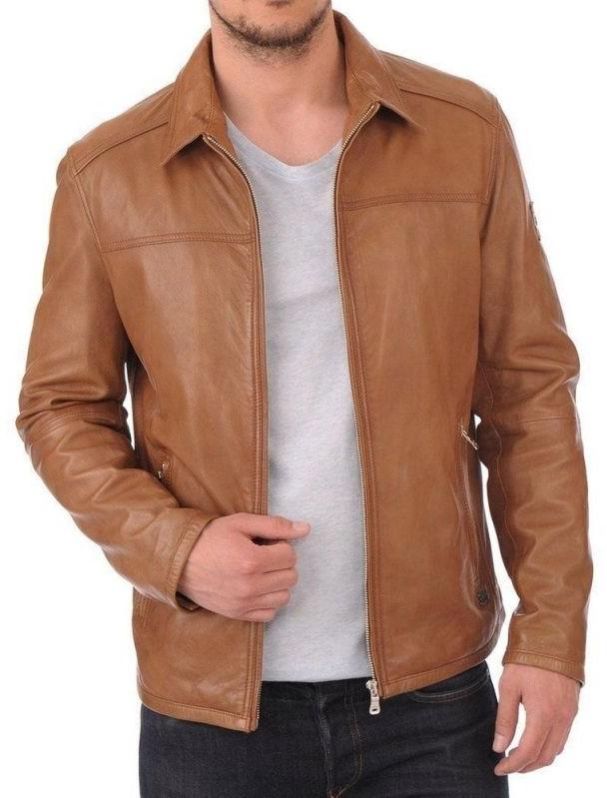 Mens Handmade Leather Jacket