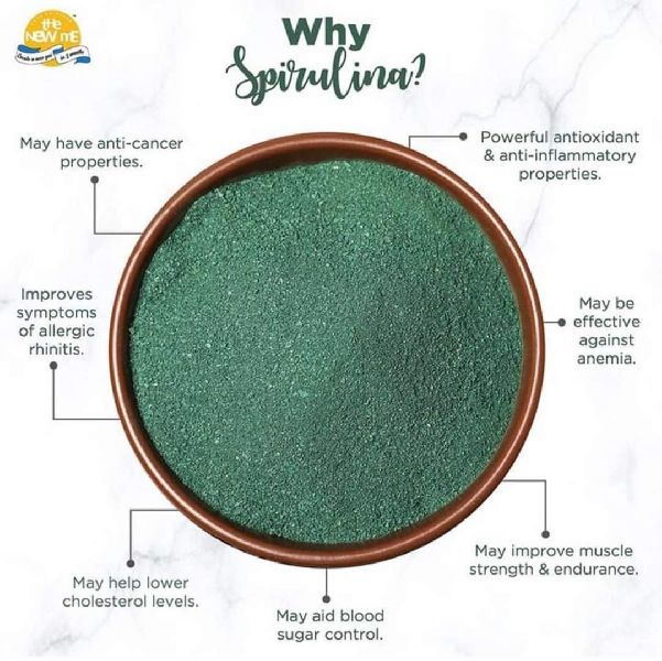 Green spirulina powder, for Industrial