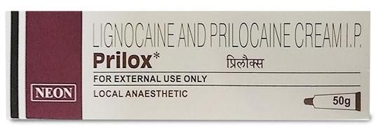 Prilox 50 gm Cream, Packaging Type : Tube