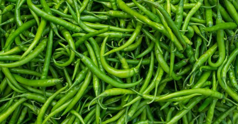 Green chilli, Packaging Size : Loose