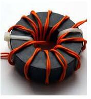 Coated MnZn Ferrite Balun Cores, for Industrial Magnet, Industrial Transformer, Shape : Coil
