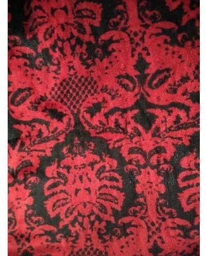 Printed Velvet Fabric, Width : 44-45 inch