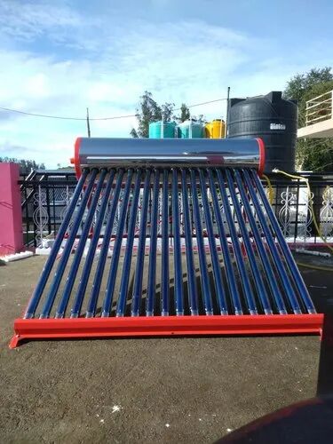 Solar Water Heater, Capacity : 100 lpd
