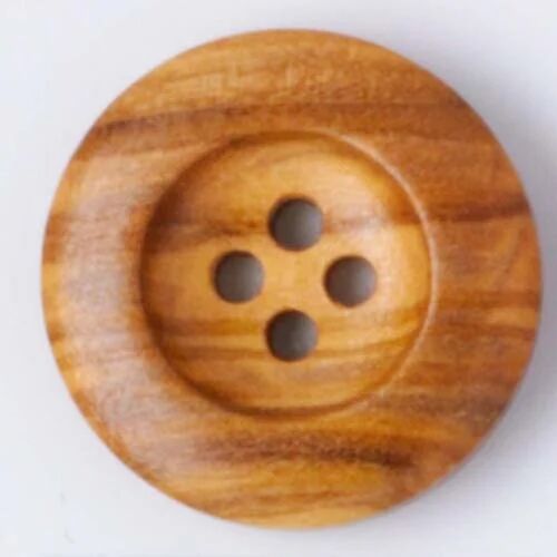 Wood Button, for Garments