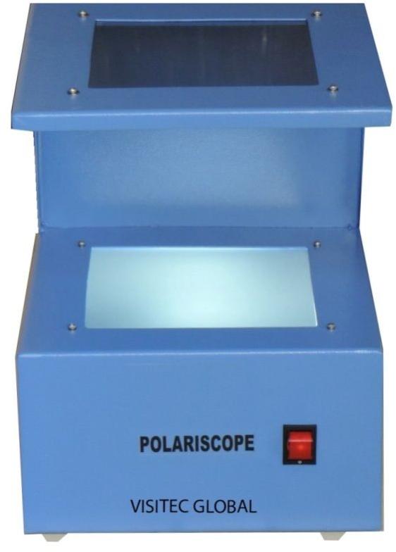 Metal Polariscope Strain Viewer, for Laboratory, Pet Stress Checking