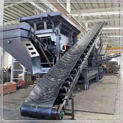 Steel Roller Belt Conveyor, for cast iron