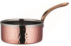 Polished Copper Deep Saucepan, Feature : Fine Finished, Light Weight, Strong Structure