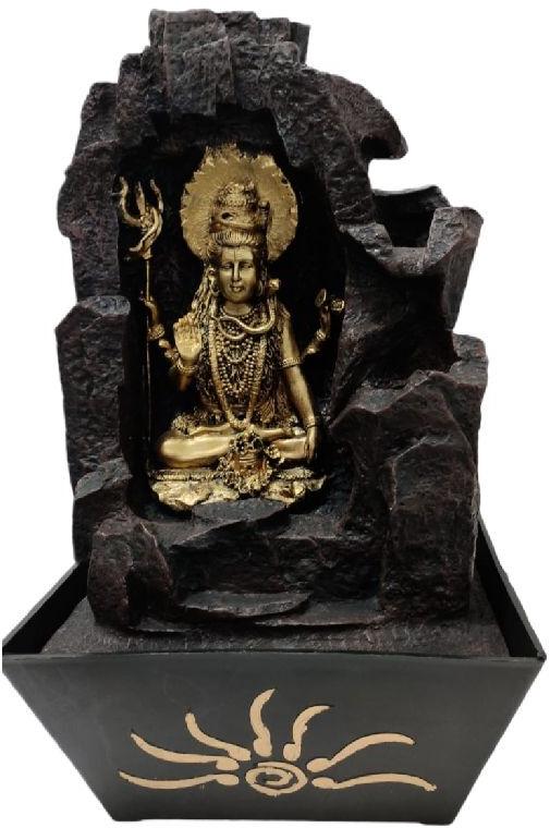 Polished 5-25 Kg LED Indoor Shiva Water Fountain, Specialities : Blinking Diming, Bright Shining, Non Breakable