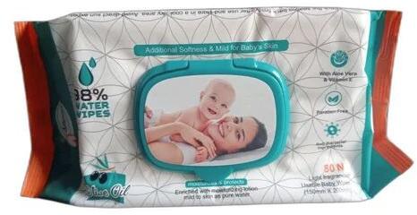 Paraben Free Baby Wipes, Packaging Type : Packet
