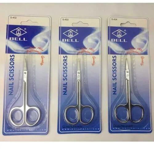 Yes Stainless Steel Nail Scissor, Color : Silver