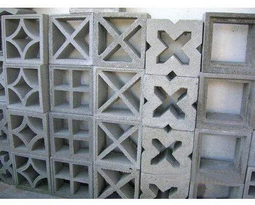 Concrete Jali, for Building, Color : Silver
