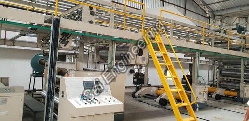 2200mm 5 Ply Automatic Corrugated Board Making Line