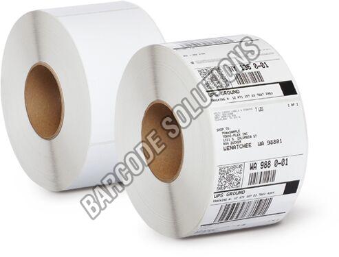 Paper Printed Asset Barcode Label, Packaging Type : Roll