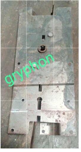 Iron Almirah Lock Plates, Size : 1inch