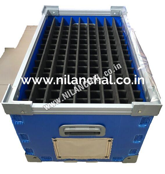 Plastic Corrugated Stackable Crates