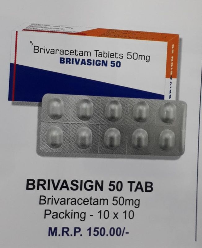 50 mg brivaracetam tablets