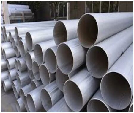 Pearl Overseas Round Stainless Steel Seamless Pipe, Length : 6m, 3m