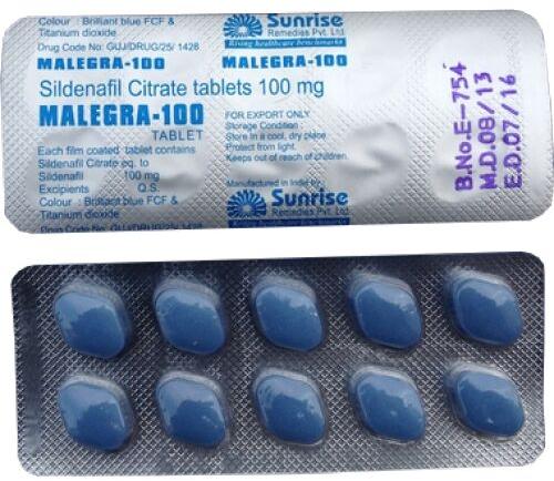 Malegra 100 mg Tab