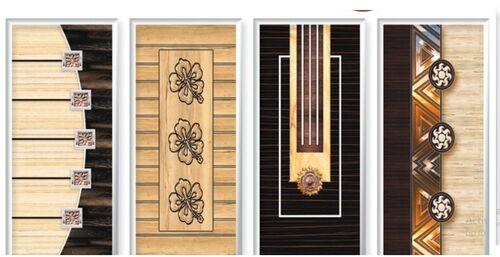 Designer wooden door
