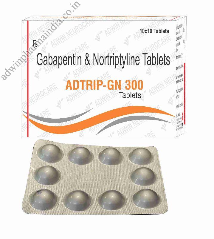 Adtrip GN 300mg Tablets, Type Of Medicines : Allopathic