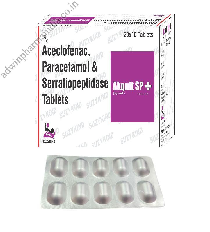 Akquit SP Plus Tablets, Type Of Medicines : Allopathic