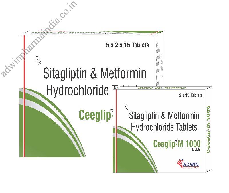 Ceeglip-M 1000mg Tablets, Type Of Medicines : Allopathic